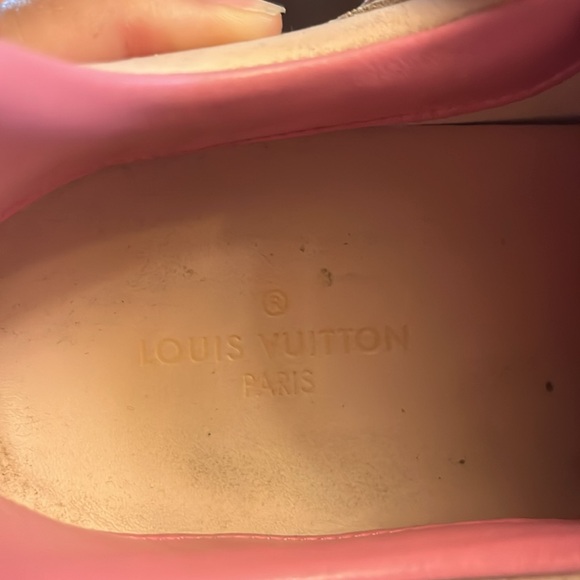 Authentic Louis Vuitton sneakers pink - Picture 5 of 7